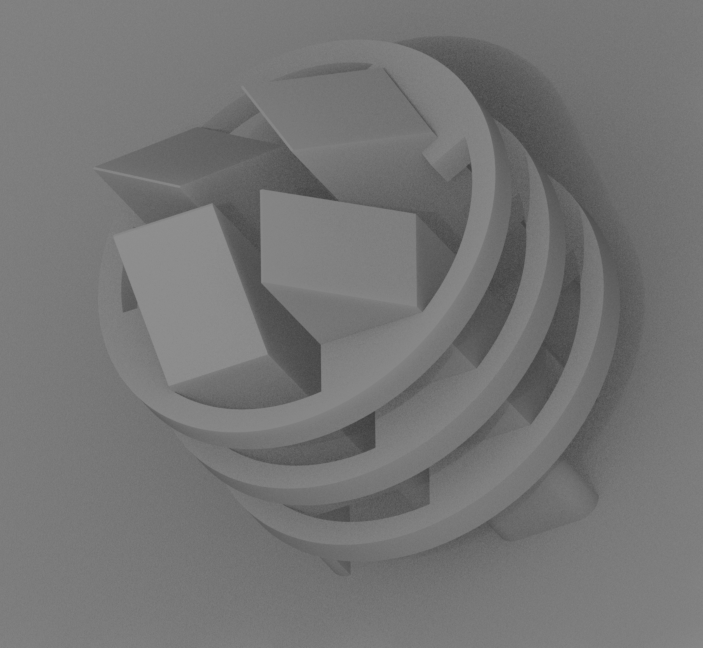 Dove Prism Array Blender render